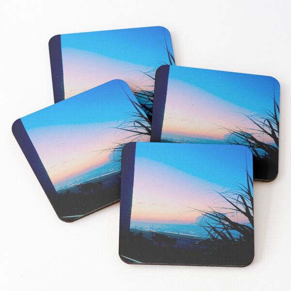 Item preview, Sunset View Palm trees designed and sold by layla del designs.