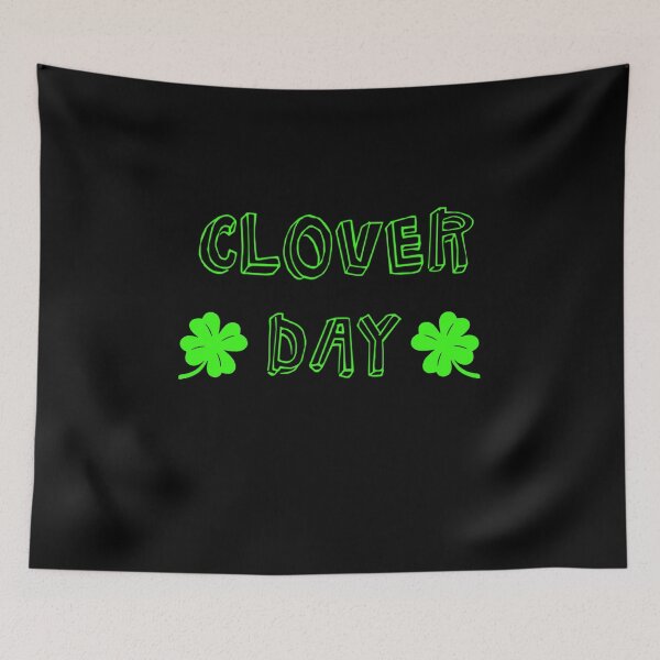 Item preview, Clover Day Neon Green Graphic designed and sold by caksamit.