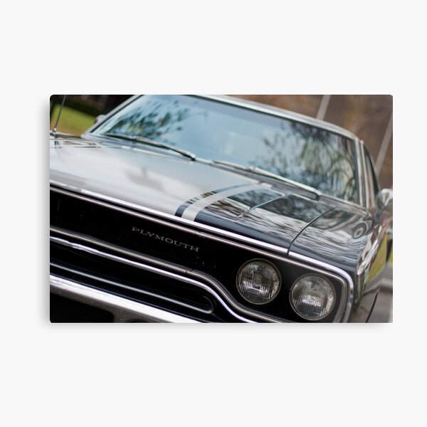 Muscle cars - Plymouth GTX Metal Print