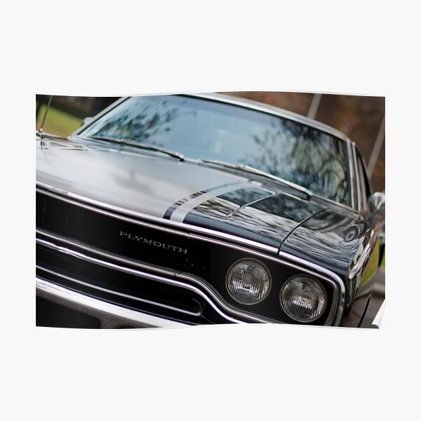 Muscle cars - Plymouth GTX Poster