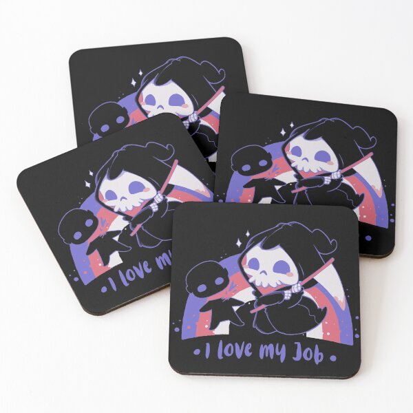 Item preview, Grim Reaper Love His Work designed and sold by xMorfina.
