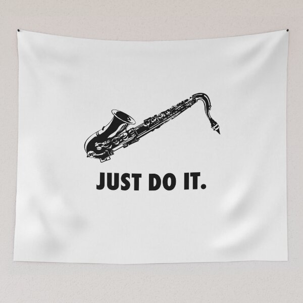 Item preview, Just Do It - Funny Saxophone Design designed and sold by HalpinDesign.
