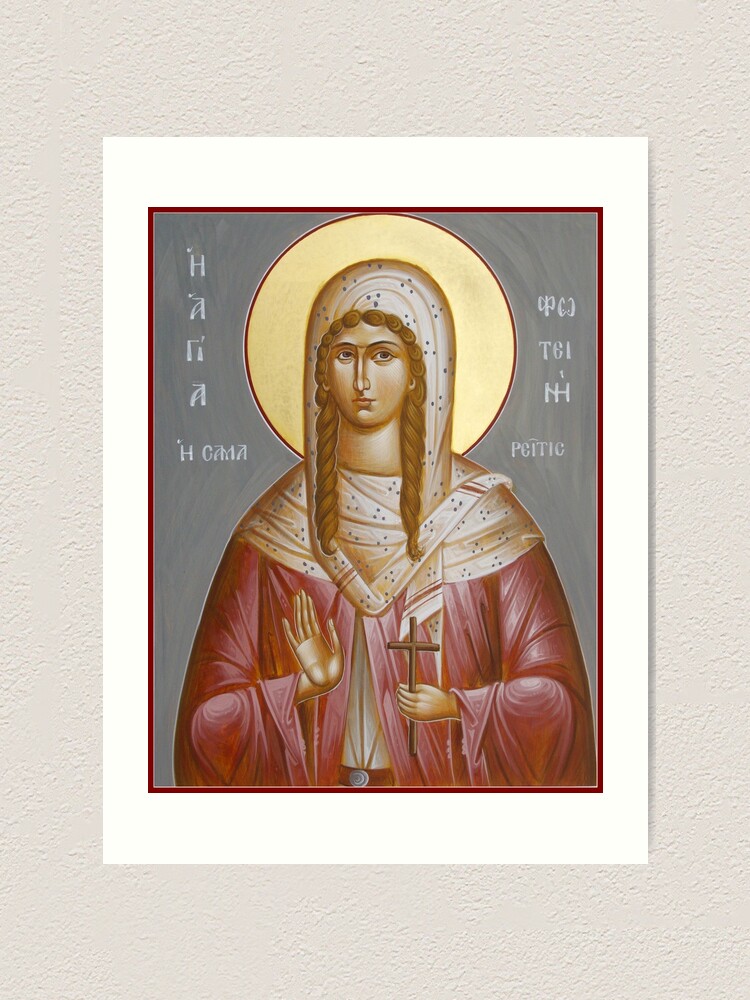 Alternate view of St Photini - The Samaritan Woman Art Print