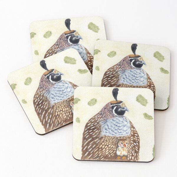 Item preview, California Quail Mom designed and sold by Sonoran Glimmer.
