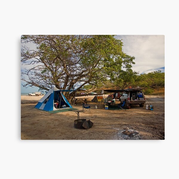 Campsite at Bathurst Head, Qld Canvas Print