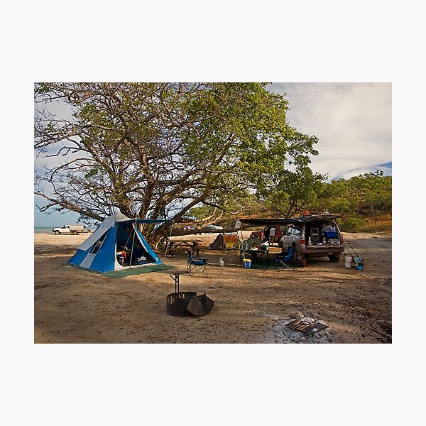 Campsite at Bathurst Head, Qld Photographic Print