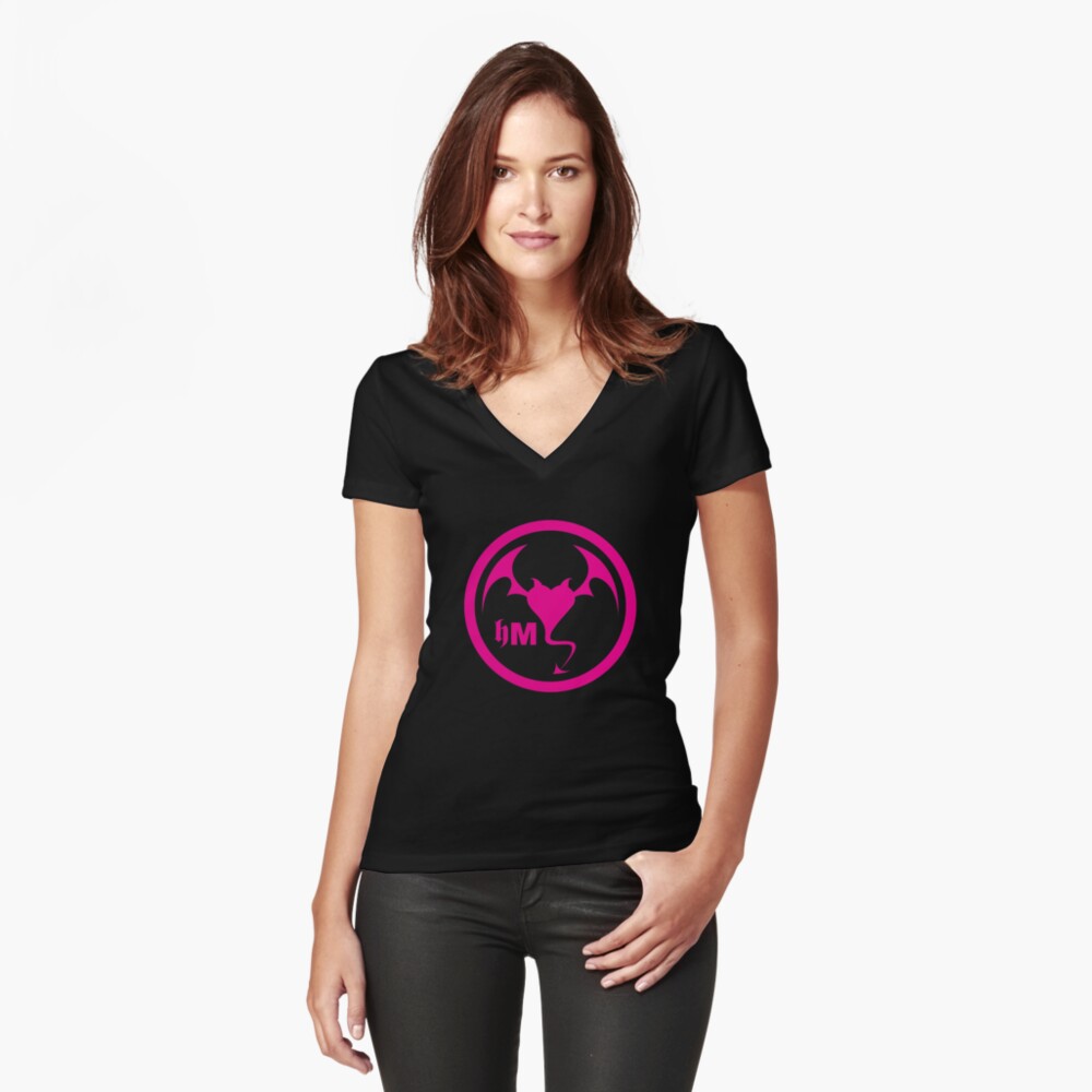 Item preview, Fitted V-Neck T-Shirt designed and sold by bzyrq.