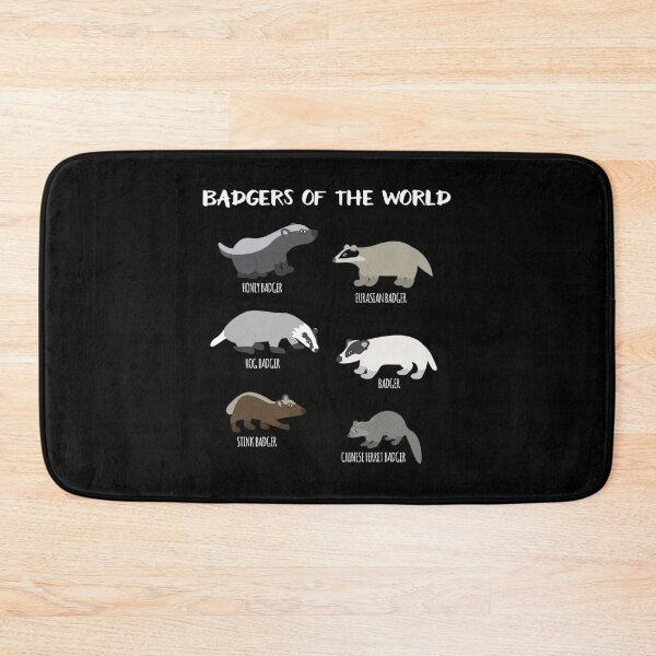 Item preview, Badgers of The World, Badgers Lover Gift, Gift for Animal Lovers designed and sold by fatamyfan1.