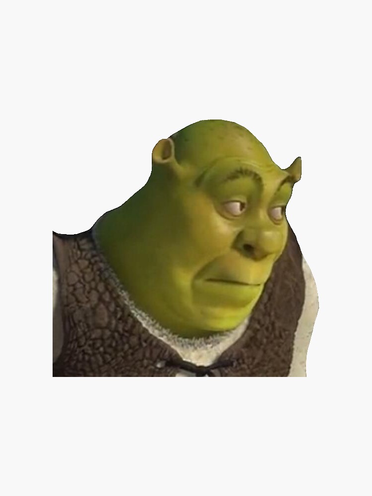 Shrek T-Pose | Sticker