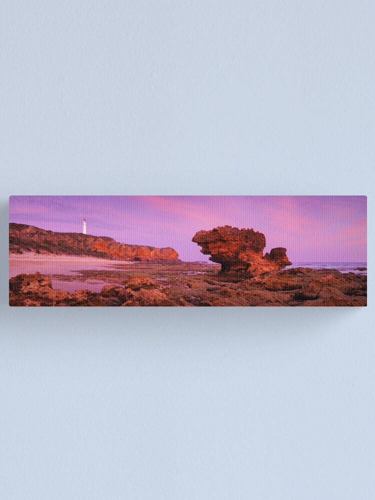 Alternate view of Split Point Lighthouse, Aireys Inlet, Victoria, Australia Canvas Print