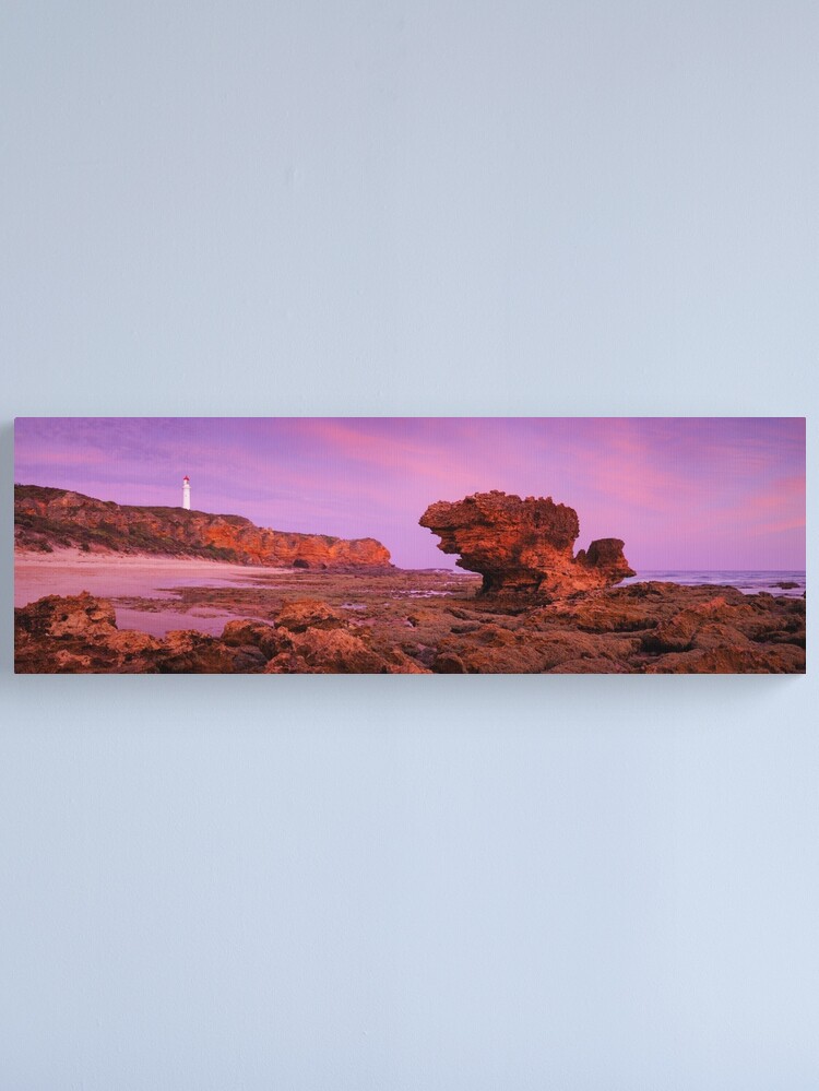 Alternate view of Split Point Lighthouse, Aireys Inlet, Victoria, Australia Canvas Print