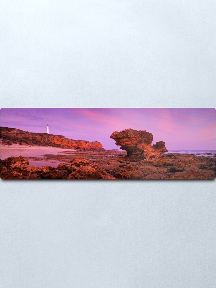 Alternate view of Split Point Lighthouse, Aireys Inlet, Victoria, Australia Metal Print