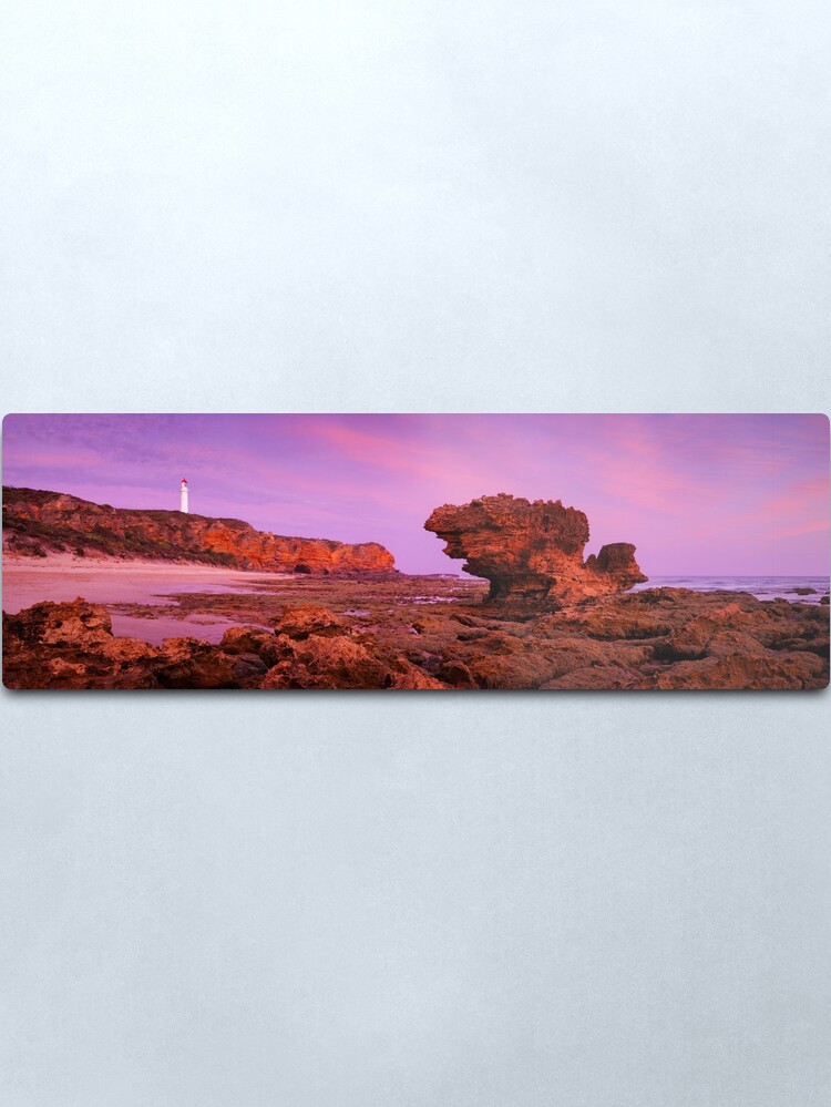 Alternate view of Split Point Lighthouse, Aireys Inlet, Victoria, Australia Metal Print