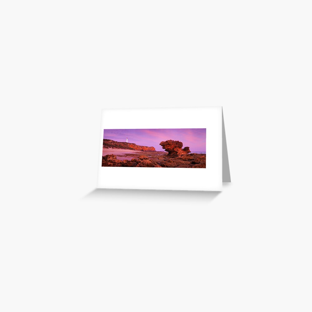 Split Point Lighthouse, Aireys Inlet, Victoria, Australia Greeting Card