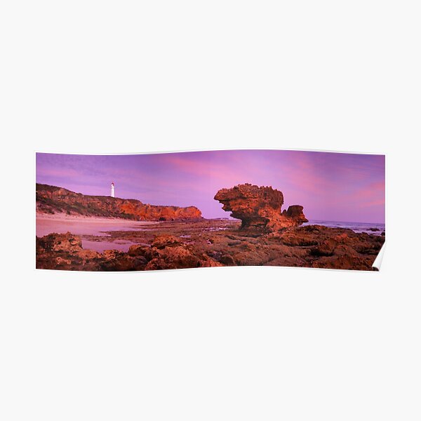 Split Point Lighthouse, Aireys Inlet, Victoria, Australia Poster