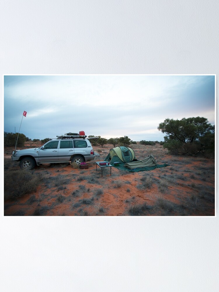Thumbnail 1 of 3, Poster, Campsite Hay River Track, Simpson Desert, NT designed and sold by RICHARDW.
