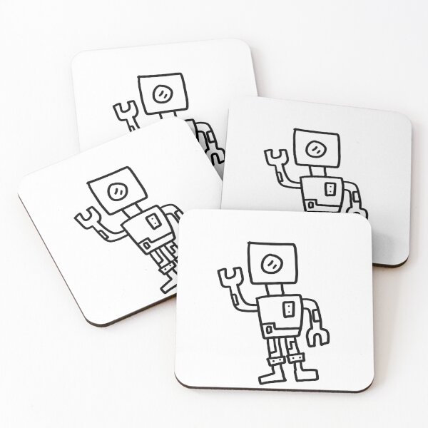 Item preview, Hola robo designed and sold by RobotSpaceship.