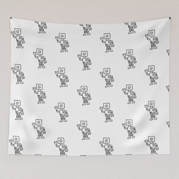 Item preview, Hola robo designed and sold by RobotSpaceship.