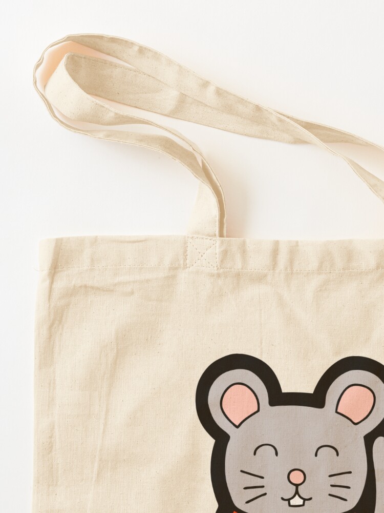 Alternate view of Lucky Chinese Year of the Rat Pattern Tote Bag