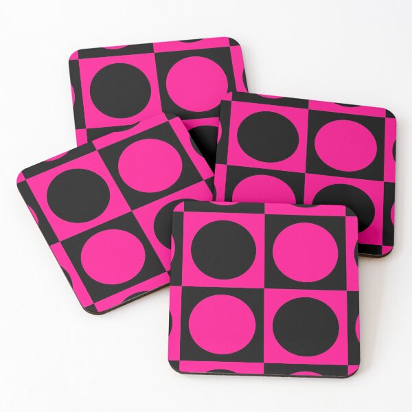 Artikelvorschau, 60er Jahre Pink Circle Mod | Mondrian entworfen und verkauft von NobodysHero.