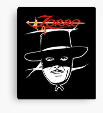Zorro fan art Canvas Print