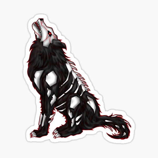 Grimm Wolf Sticker