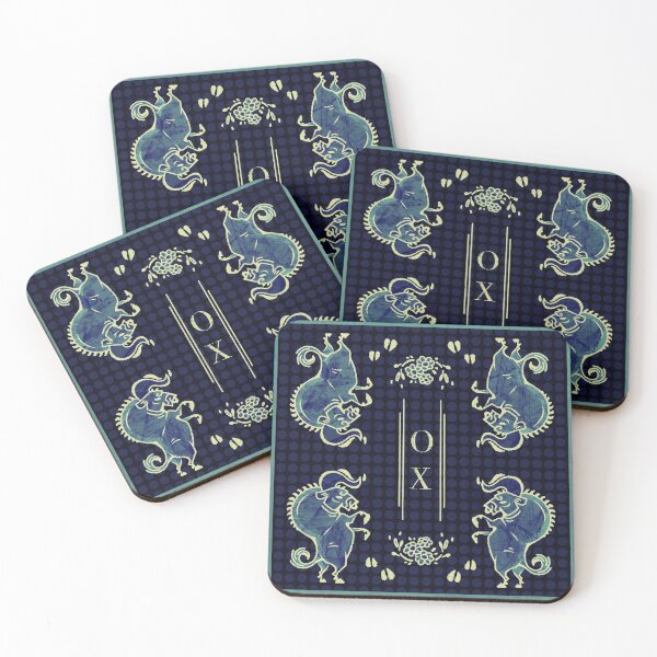 Item preview, Ox - Chinese Zodiac Pattern designed and sold by HalfGoldTiger.