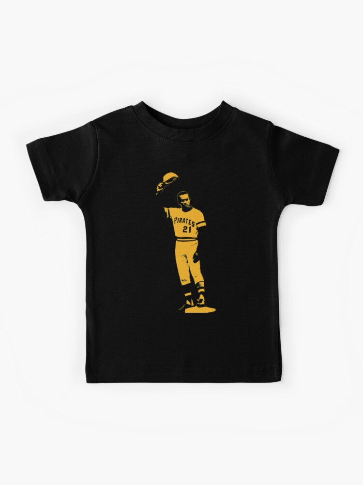 Thumbnail 1 of 2, Kids T-Shirt, Arriba - The Yellow Stencil designed and sold by fontastic.