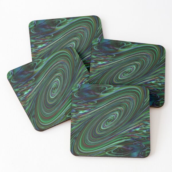 Item preview, Emerald Swirl  designed and sold by Hazel Meades.