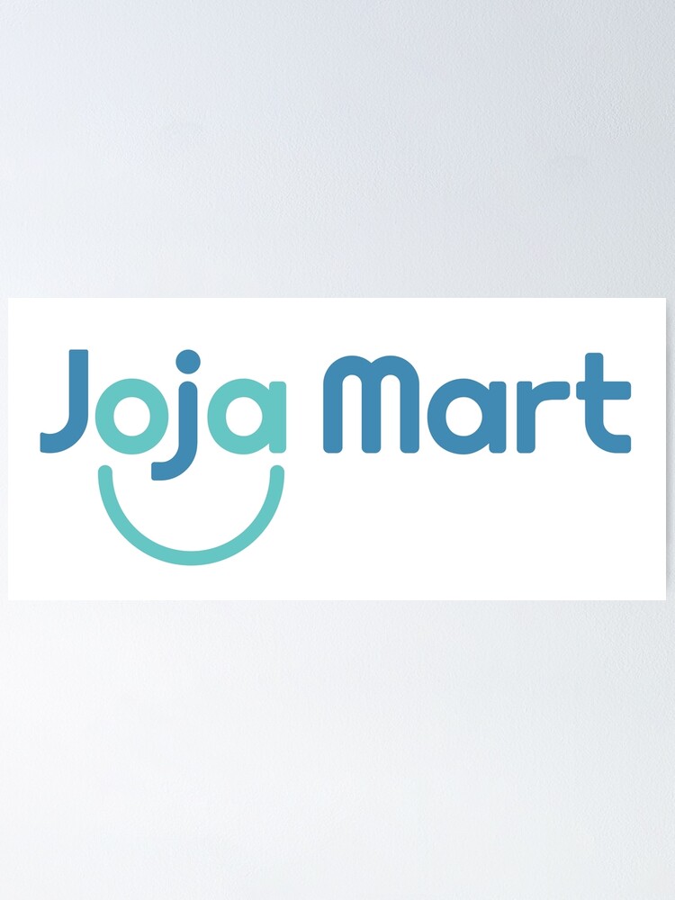 Joja Mart Logo 1 Poster By Maekam Redbubble