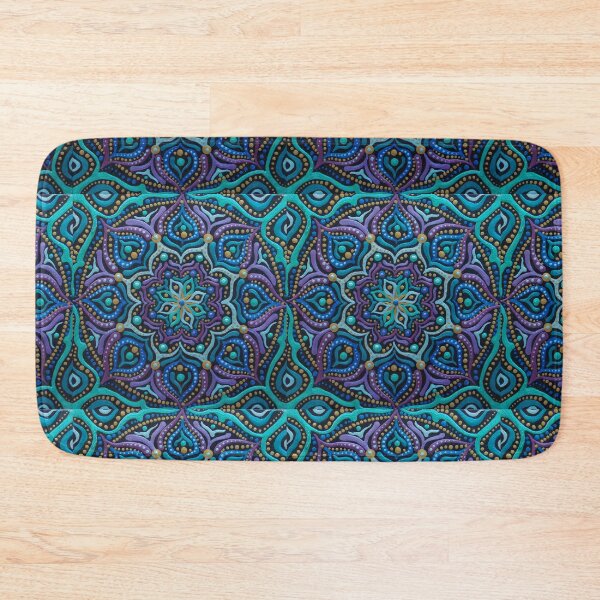 Item preview, Blue Flower Mandala designed and sold by Kaila Lance.
