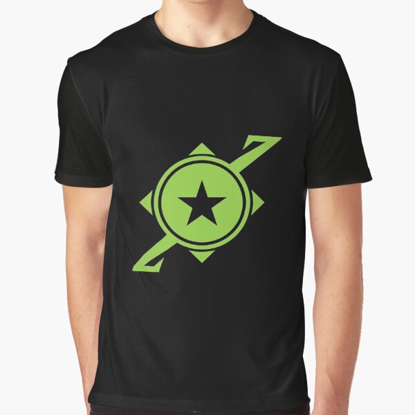 Galaxina Planet Logo - Lime Green Graphic T-Shirt
