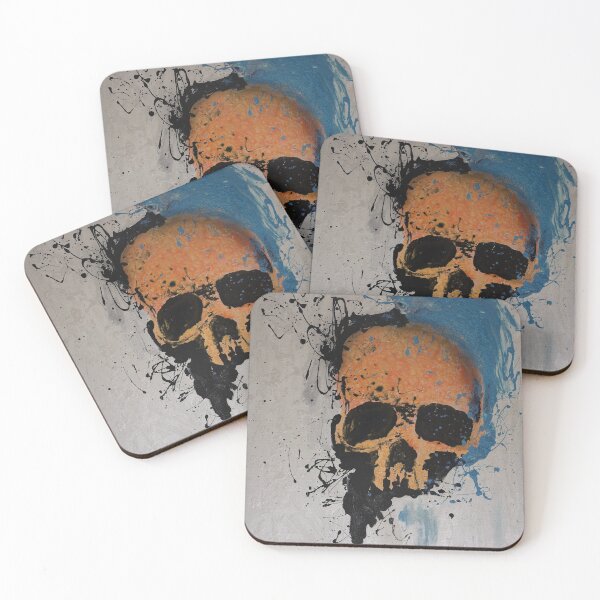 Item preview, Orange Skull designed and sold by Asaph Maurer.