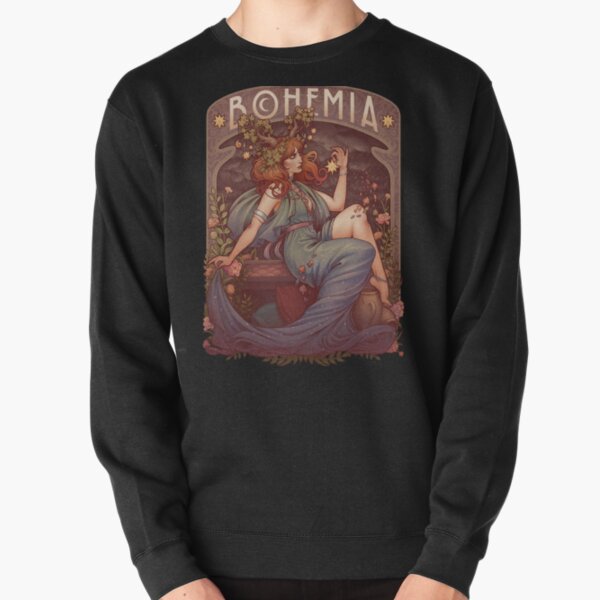 Art Nouveau BOHEMIA Pullover Sweatshirt
