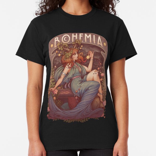 Art Nouveau BOHEMIA Classic T-Shirt