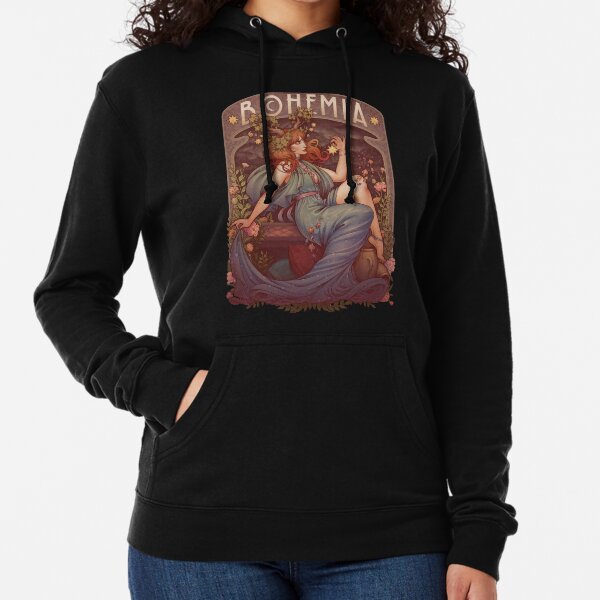 Art Nouveau BOHEMIA Lightweight Hoodie