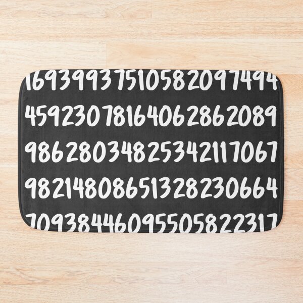 Item preview, Pi | 3.14 Math Numbers Pattern designed and sold by JuneJournal.