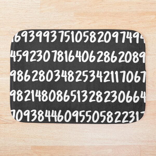 Artikelvorschau, Pi | 3.14 Mathematikzahlenmuster entworfen und verkauft von JuneJournal.