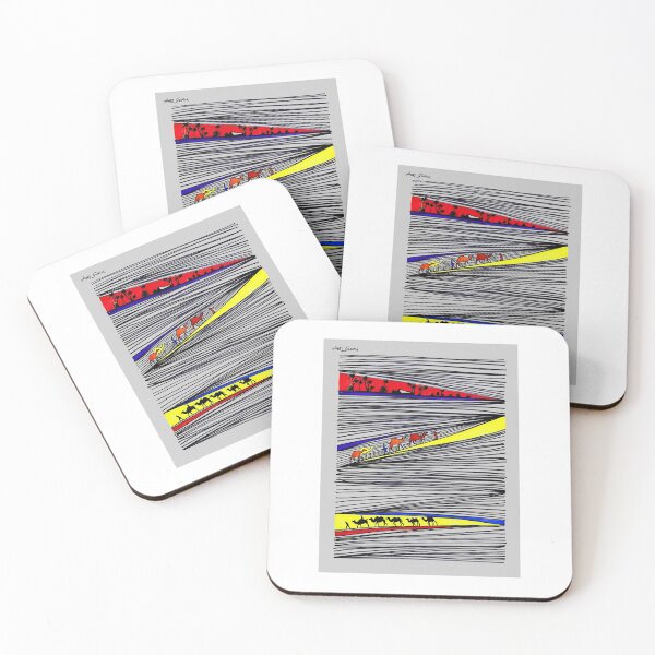 Item preview, Lines In The Desert By Artguru 0301, 22 X 28, - Ink On Paper designed and sold by Art Guru.