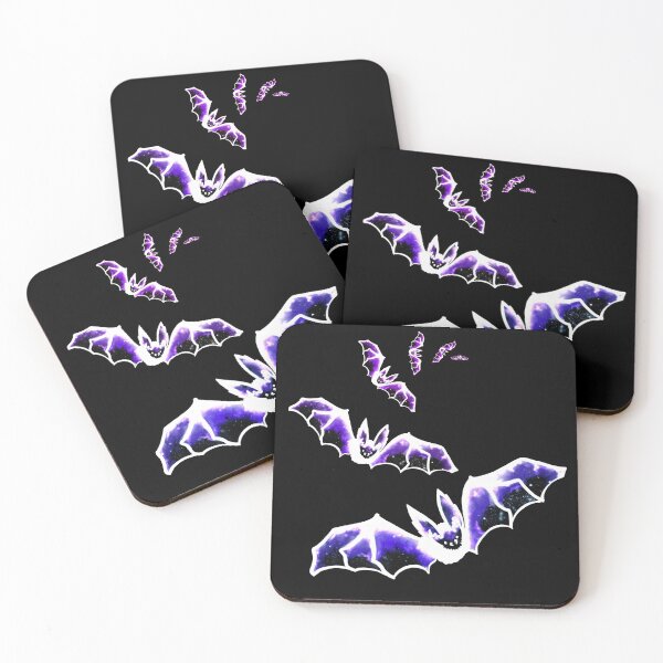 Item preview, Galaxy bats - flying through a starry starry night designed and sold by TheDoodlemancer.
