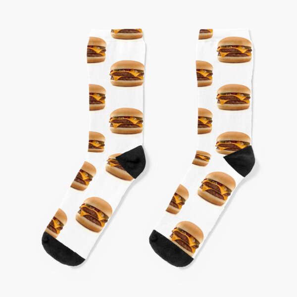 Double Cheeseburger Socks