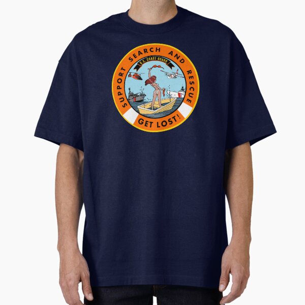 Artikel-Vorschau von USCG Support Search and Rescue - Verlieren Sie sich!, designt und verkauft von AlwaysReadyCltv.