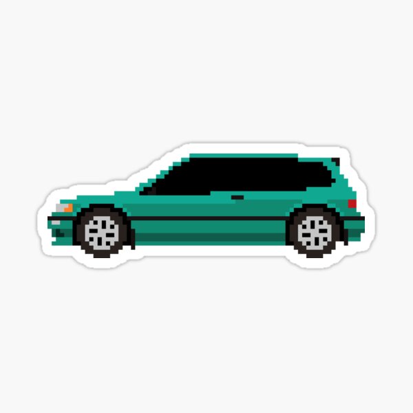 Item preview, Civic EF Teal designed and sold by SChinchilla.
