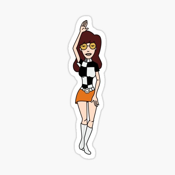 60's Daria Sticker