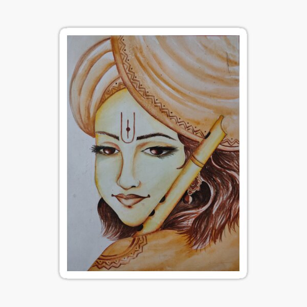 Lord Krishna Sticker Photo