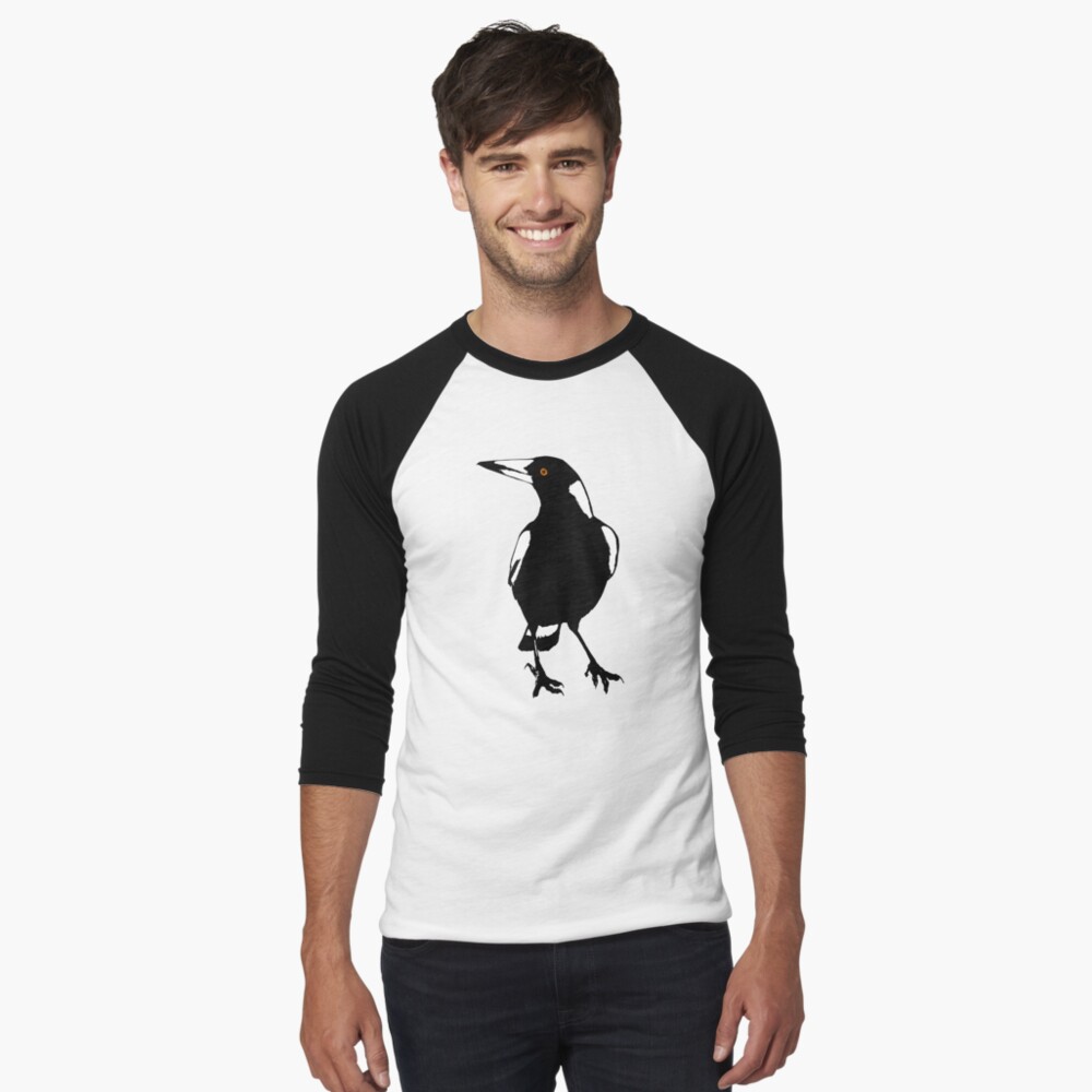 Item preview, Baseball ¾ Sleeve T-Shirt designed and sold by Byrnsey.