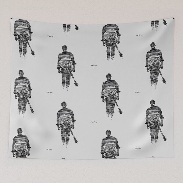 Item preview, Man With Guitar By Artguru 0280 - Ink On Paper designed and sold by Art Guru.