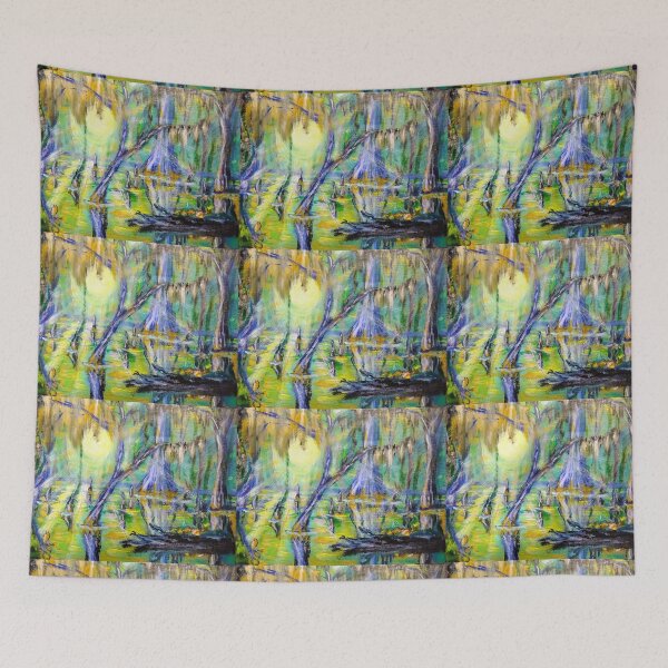 Item preview, Sunlit Swamp, Bayou, Cypress Trees Water designed and sold by LouisianaLady.