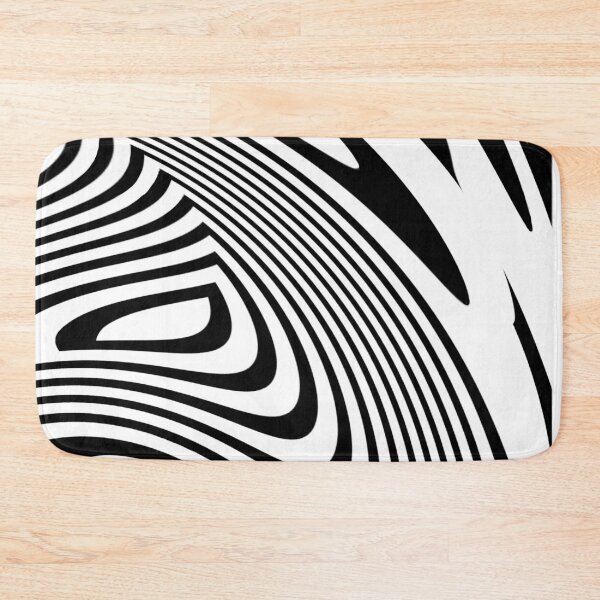 Item preview, Black and White Op Art 10 designed and sold by JillyBeanDesign.
