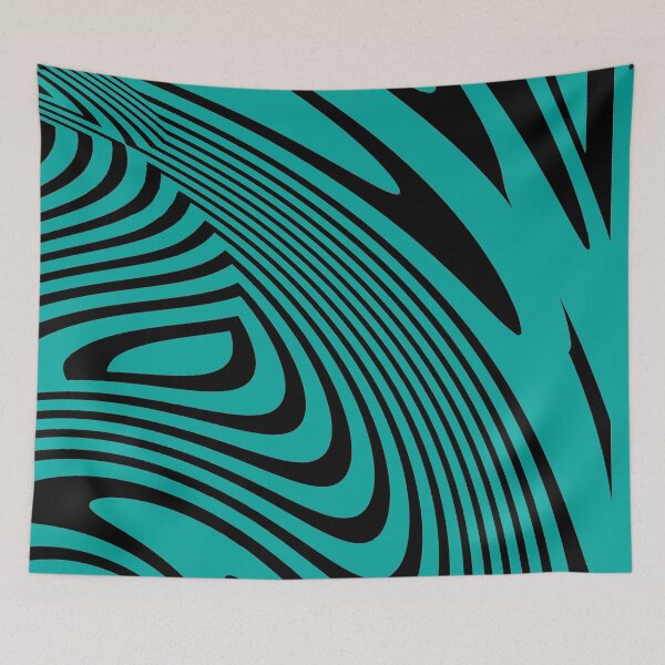 Item preview, Black and Coloured Op Art 10 designed and sold by JillyBeanDesign.